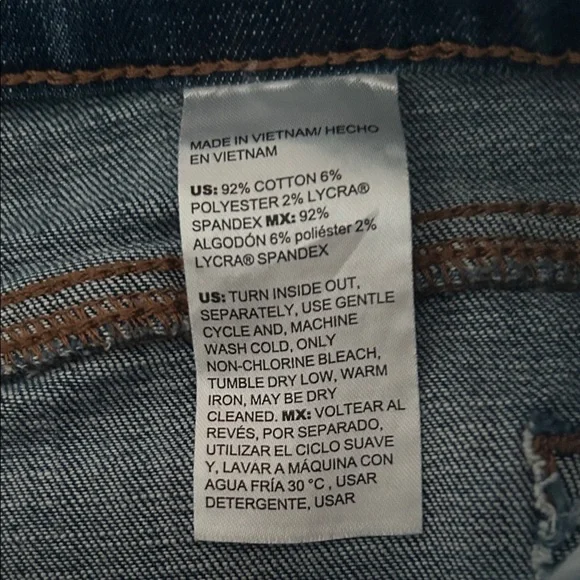 Chico's So Slimming Anke Jeans with Frayed Hem - Picture 7 of 7